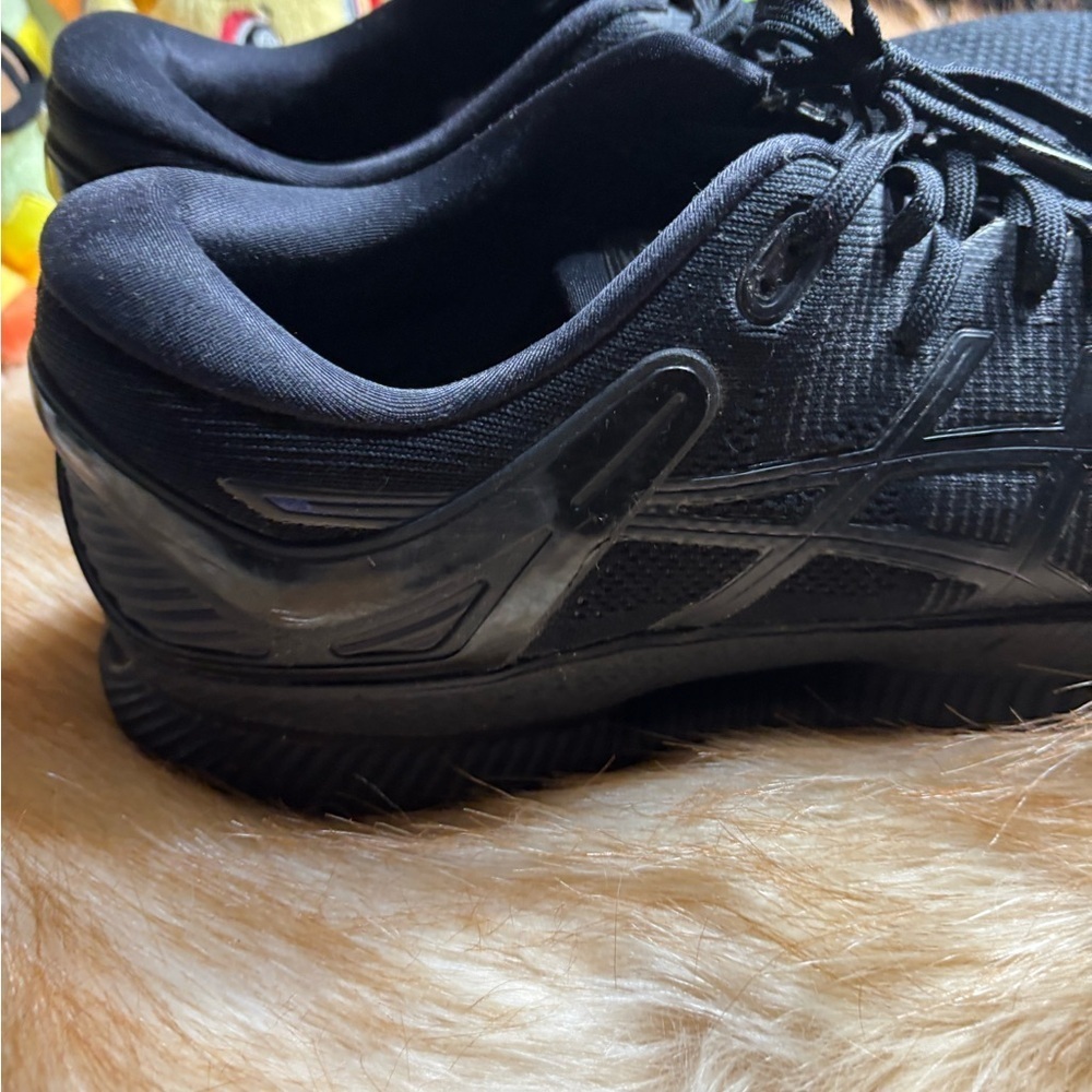 ASICS Gel-Cumulus Black- Men’s Sz 12.5 running shoes jogging shoe - Picture 7 of 9